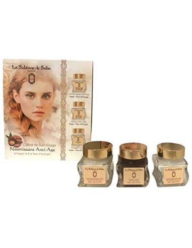La Sultane de Saba Facial Care Set – Argan & Fleur d’Oranger – Bio Argan & Orange Blossom Facial Care