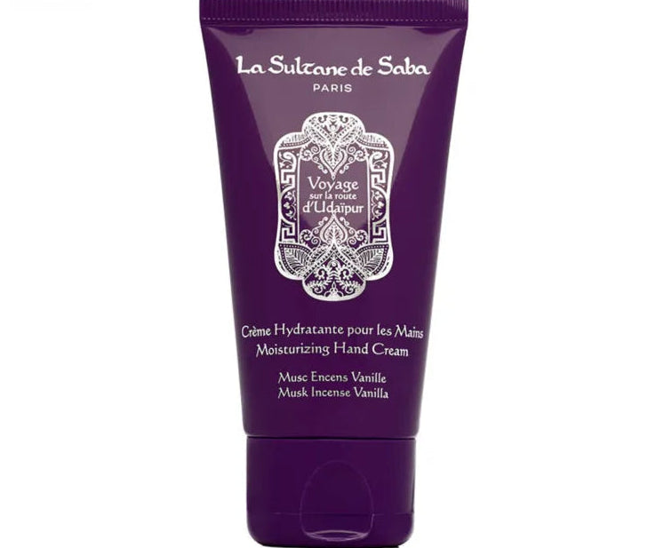 La Sultane de Saba Hand Cream – Musk & Vanilla – Journey to the Route of Udaipur