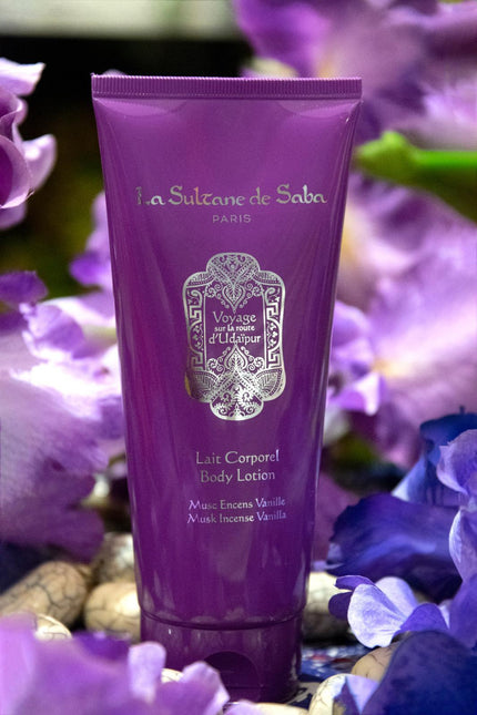 La Sultane de Saba Body Lotion – Musk & Vanilla – Journey to the Route of Udaipur
