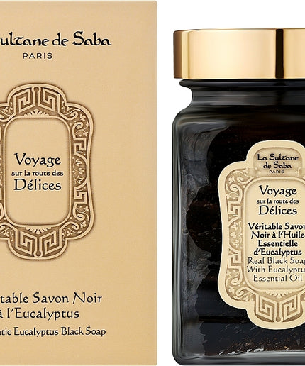 La Sultane de Saba Eucalyptus Black Soap