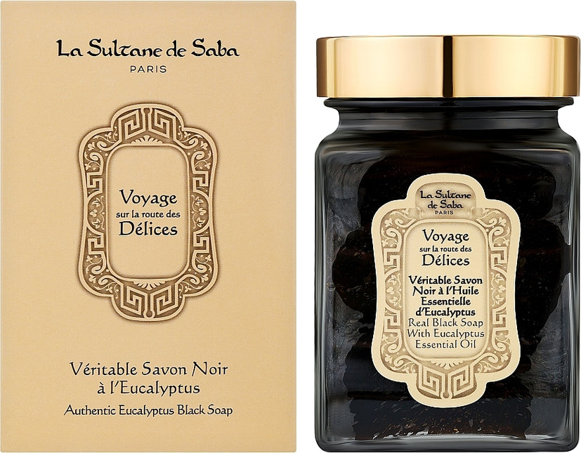 La Sultane de Saba Black Soap with Eucalyptus – Rituals of Hammam