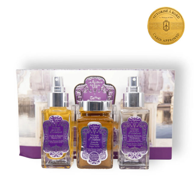 La Sultane de Saba Mist Set – Udaipur Musk, Incense & Vanilla – Journey to the Route of Udaipur