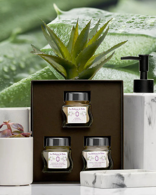 La Sultane de Saba Gezichtsset – Aloe Vera & Fig/Orchid Face Collection