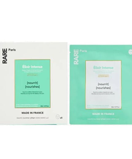 RARE Paris Gezichtsmasker Box x5 – Elixir Intense