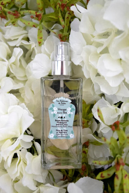 La Sultane de Saba Body Mist – Tiaré Flower and Aloe Vera – Journey to the Islands