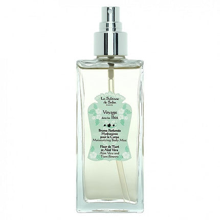 La Sultane de Saba Body Mist – Tiaré Flower and Aloe Vera – Journey to the Islands