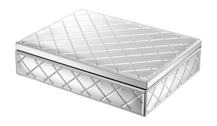 Sieradendoos Eichholtz Box Cordo Silver Finish