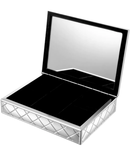 Sieradendoos Eichholtz Box Cordo Silver Finish