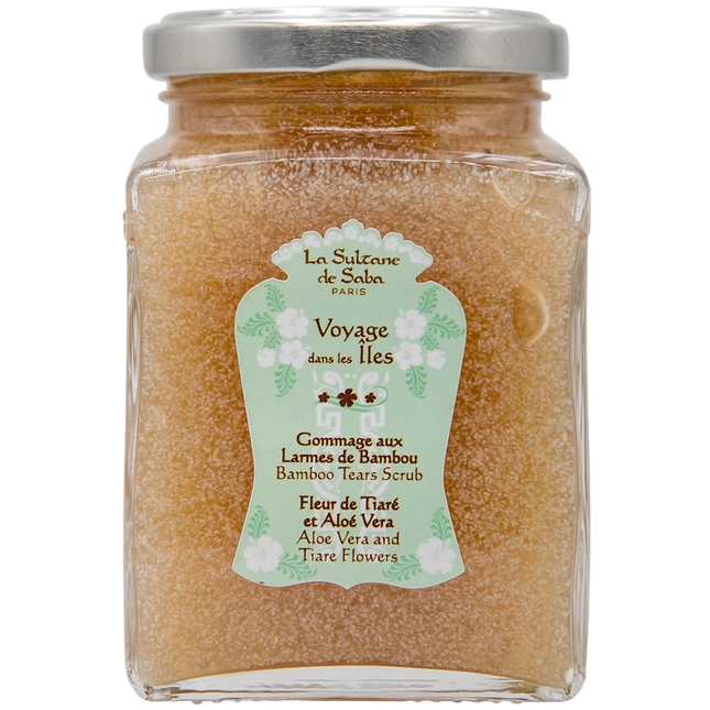 La Sultane de Saba Body Scrub – Tiaré & Aloe Vera – Journey to the Islands