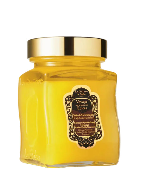 La Sultane de Saba Exfoliating Salts – Amber Vanilla Patchouli – Journey to the Spices Route