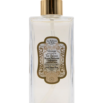 La Sultane de Saba Body Mist – Musk & Rose – Journey to the Taj Palace