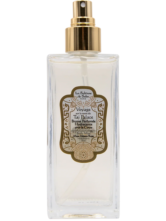La Sultane de Saba Body Mist – Musk & Rose – Journey to the Taj Palace