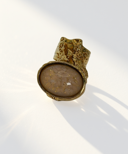 Yves Saint Laurent Arty Cabochon Ring