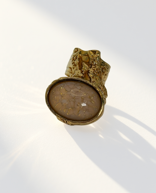 Yves Saint Laurent Arty Cabochon Ring