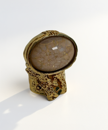 Yves Saint Laurent Arty Cabochon Ring