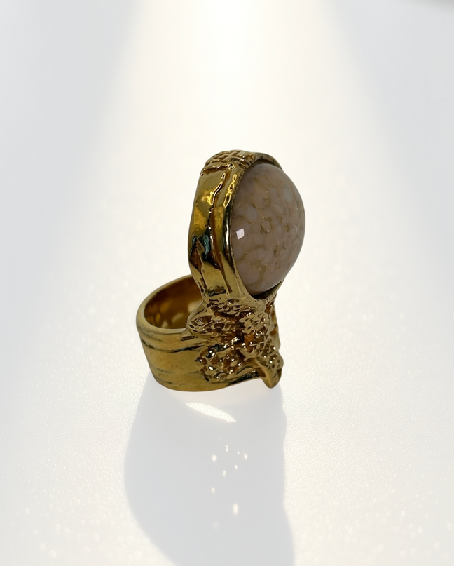 Yves Saint Laurent Arty Cabochon Ring
