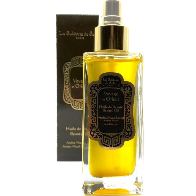 La Sultane de Saba Beauty Oil – Amber & Sandalwood – Journey to the Orient
