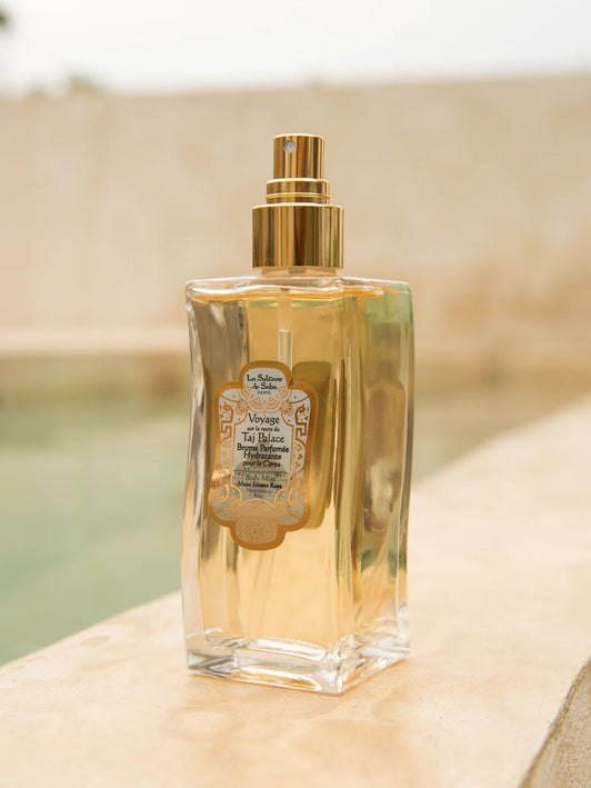 La Sultane de Saba Body Mist – Musk & Rose – Journey to the Taj Palace