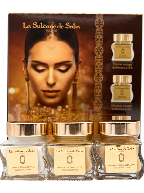 La Sultane de Saba Facial Care Set –  Sublimant à l’Or