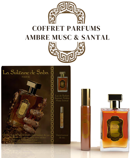 La Sultane de Saba Parfumset – Amber Musk Sandalwood – Journey to the Orient