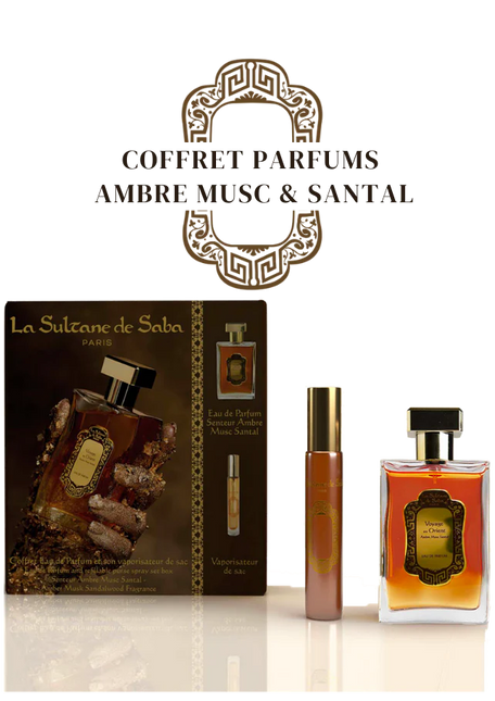 La Sultane de Saba Parfumset – Amber Musk Sandalwood – Journey to the Orient