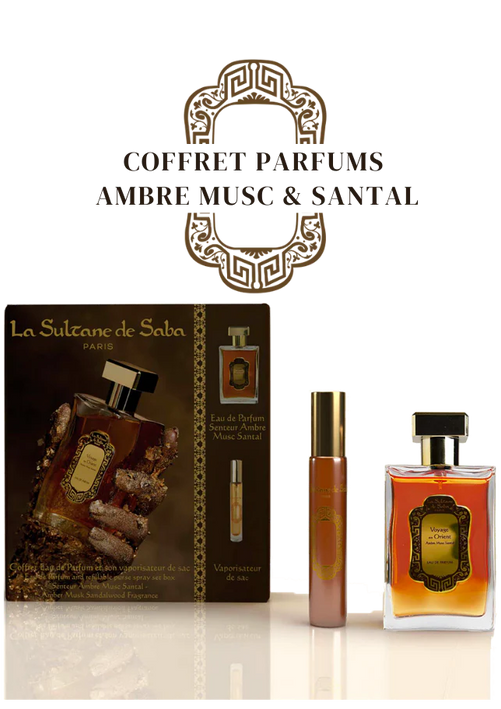 La Sultane de Saba Parfumset – Amber Musk Sandalwood – Journey to the Orient