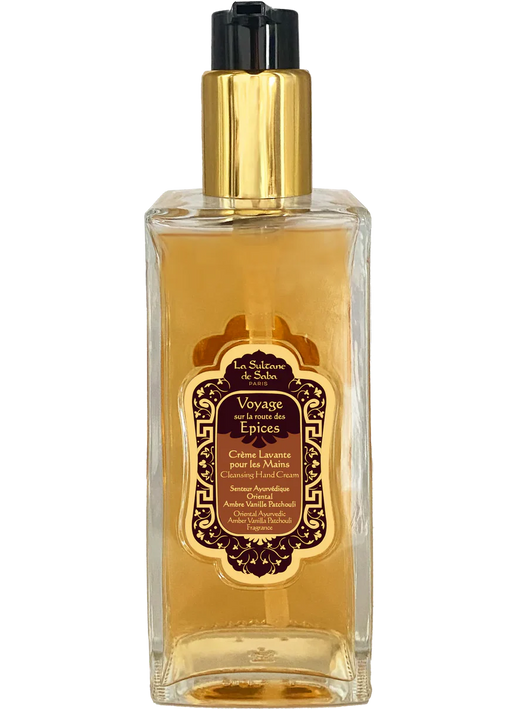 La Sultane de Saba Cleansing Hand Cream – Amber Vanilla
