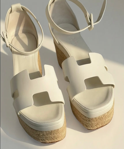 Hermès Elda espadrille sandal