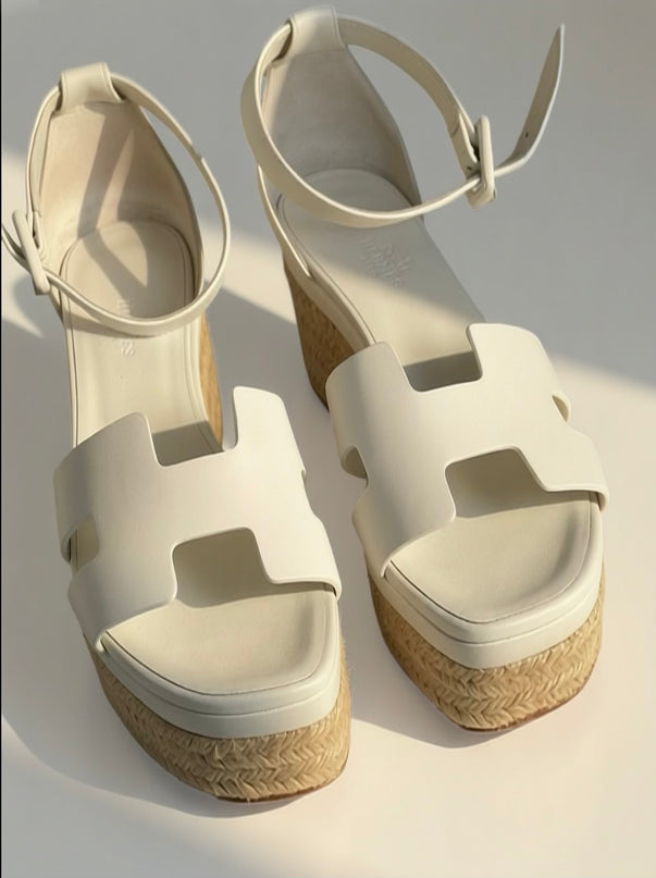 Hermès Elda espadrille sandal