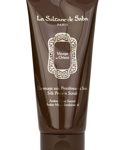 La Sultane de Saba Silk Scrub – Amber & Sandalwood