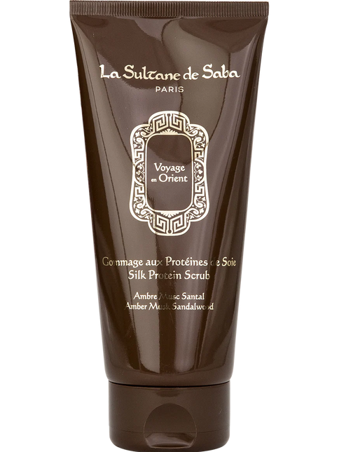 La Sultane de Saba Silk Scrub – Amber & Sandalwood – Journey to the Orient