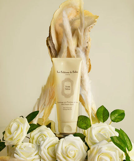 La Sultane de Saba Silk Scrub – Orange Blossom – Journey to the Route of Delights
