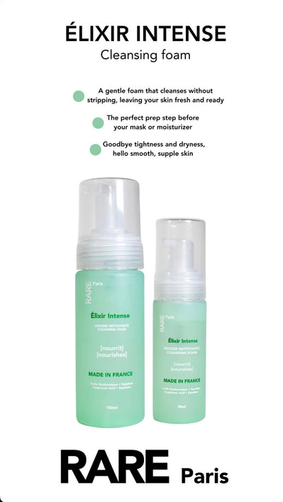 RARE Paris Reinigingsschuim – Elixir Intense 150ml
