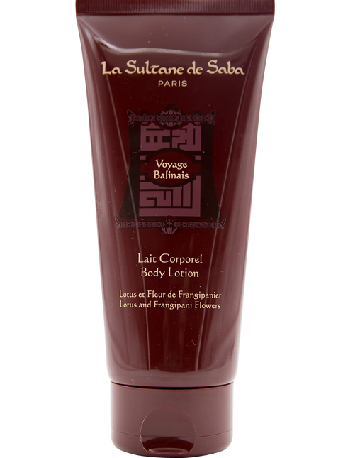 La Sultane de Saba Body Lotion – Journey to Bali – Lotus & Frangipani Flowers