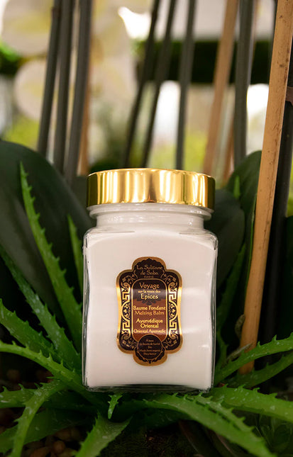 La Sultane de Saba Melting Balm – Oriental Ayurvedic Amber Vanilla Patchouli – Journey to the Spices Route