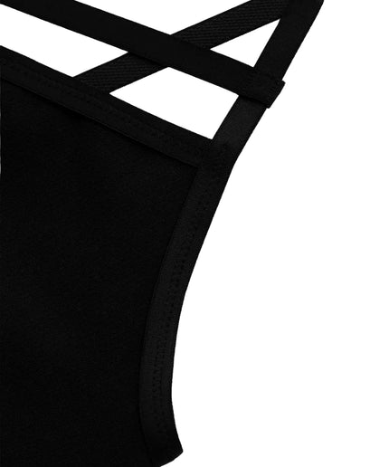 Max Zara Sterck Bondage Top black