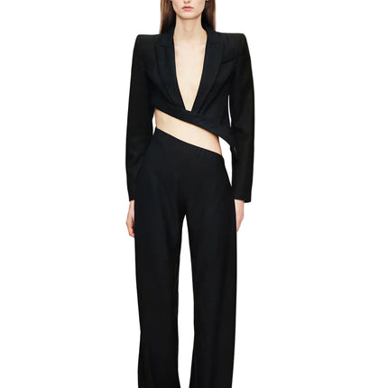 Max Zara Sterck Signature Trouser Heavy Wool black