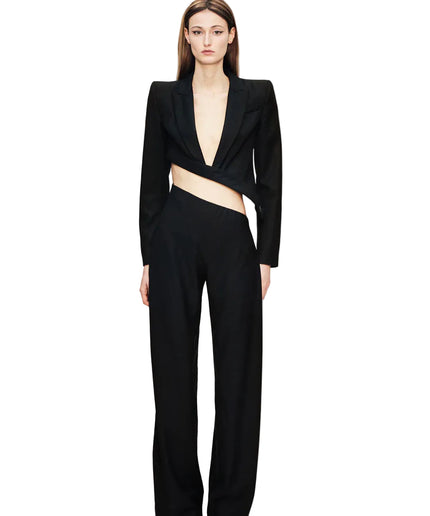 Max Zara Sterck Signature Trouser Heavy Wool black