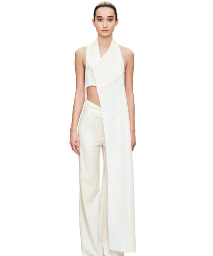 Max Zara Sterck Signature Trouser Heavy Wool white