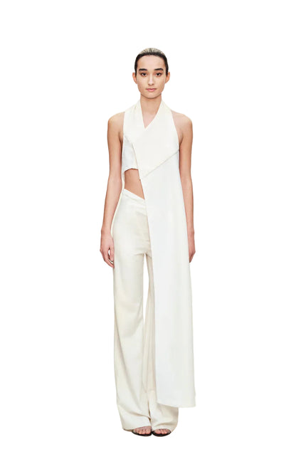 Max Zara Sterck Signature Trouser Heavy Wool white