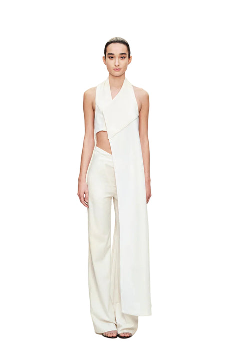 Max Zara Sterck Signature Trouser Heavy Wool white