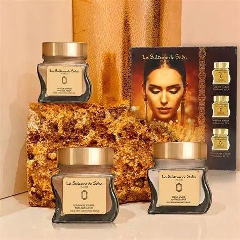 La Sultane de Saba Facial Care Set –  Sublimant à l’Or
