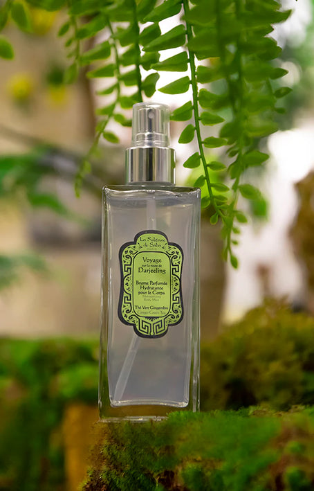 La Sultane de Saba Ginger & Green Tea Body Mist – Journey to the Route of Darjeeling