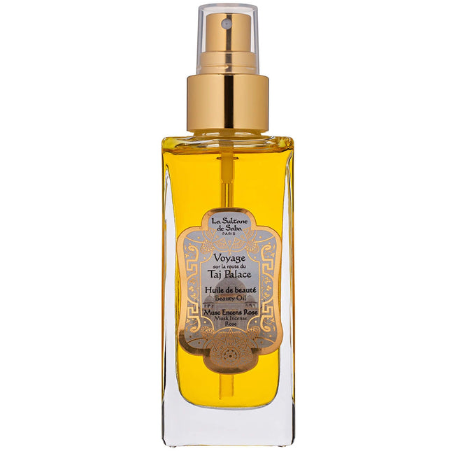 La Sultane de Saba Beauty Oil – Musk, Incense & Rose – Journey to the Taj Pa