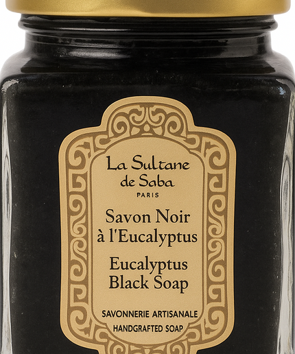 La Sultane de Saba Eucalyptus Black Soap
