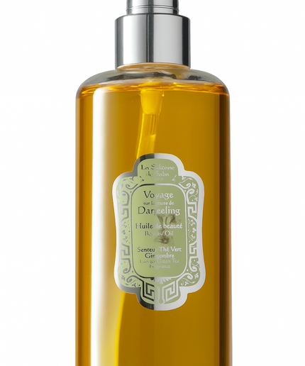 La Sultane de Saba Green Tea Beauty Oil – Journey to the Route of Darjeeling