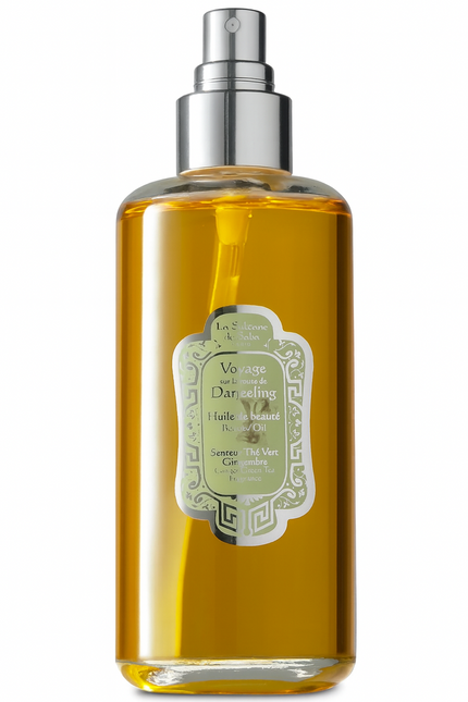 La Sultane de Saba Green Tea Beauty Oil – Journey to the Route of Darjeeling