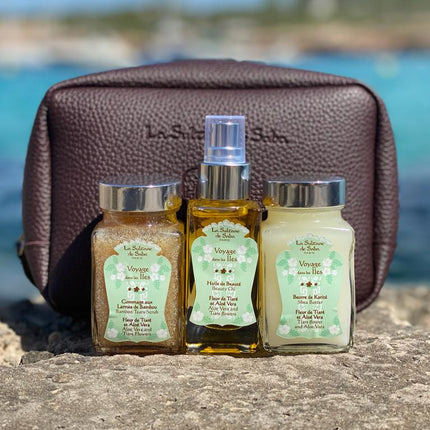 La Sultane de Saba Travel Set – Tiaré & Aloe Vera
