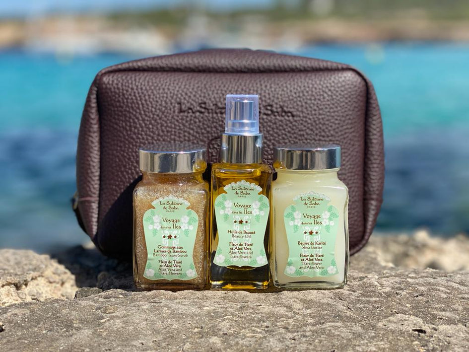 La Sultane de Saba Travel Set – Tiaré & Aloe Vera