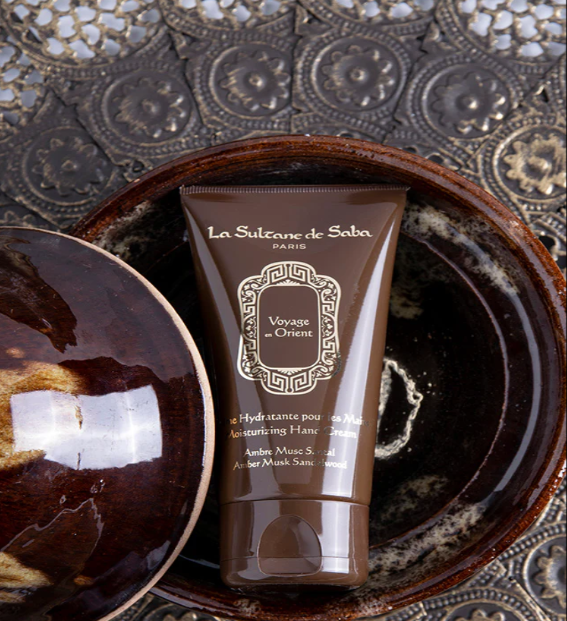 La Sultane de Saba Handcrème Amber Musk Sandalwood – Journey to the Orient